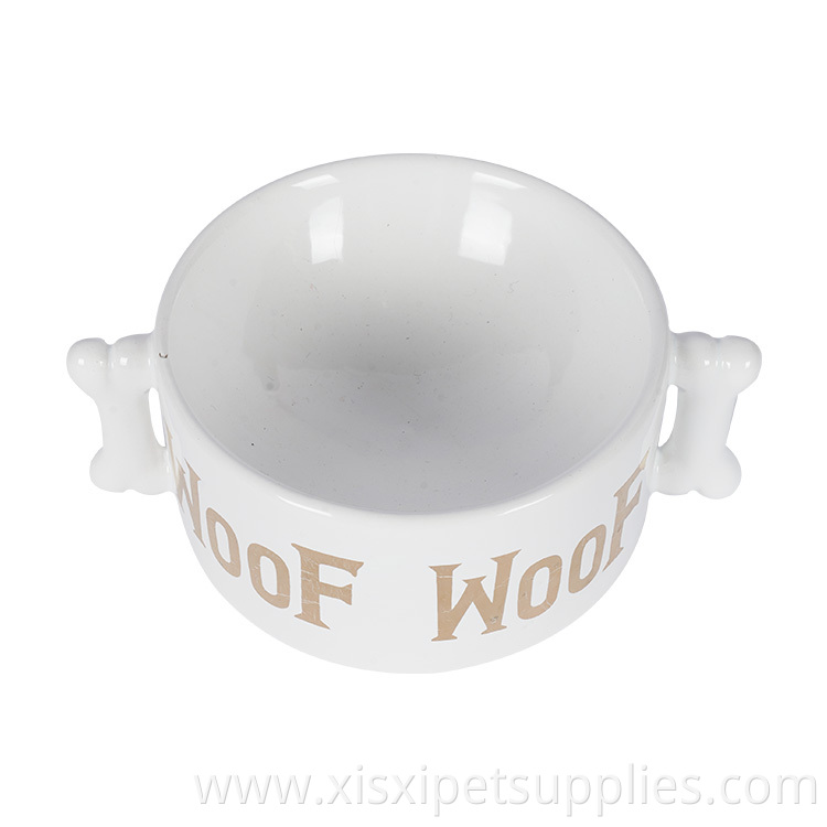 Hot Sale Lovely Safety Feeding or Watering Ceramic Dog Bowl for Medium Small Dogs
